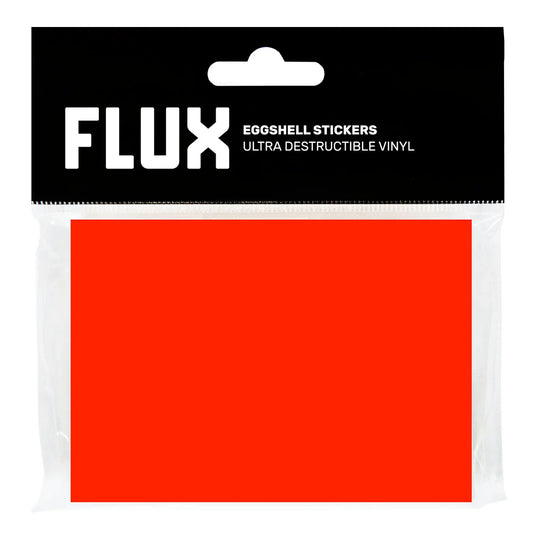 FLUX Eggshell Stickers - Red