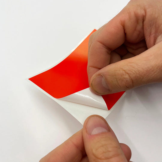 FLUX Eggshell Stickers - Red