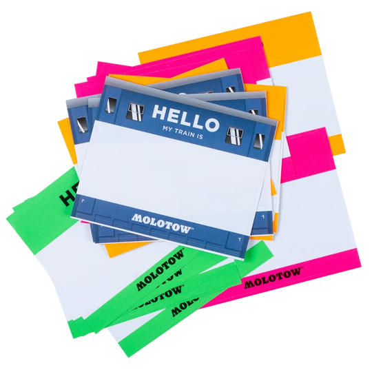 MOLOTOW™ HELLO My Paint Is Sticker Set 25pc