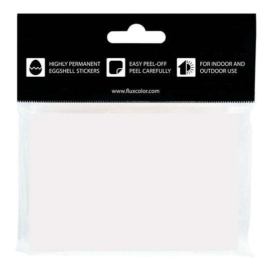 FLUX Eggshell Stickers - Red