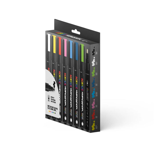 Acrylic Marcador 8 Pack - 2mm