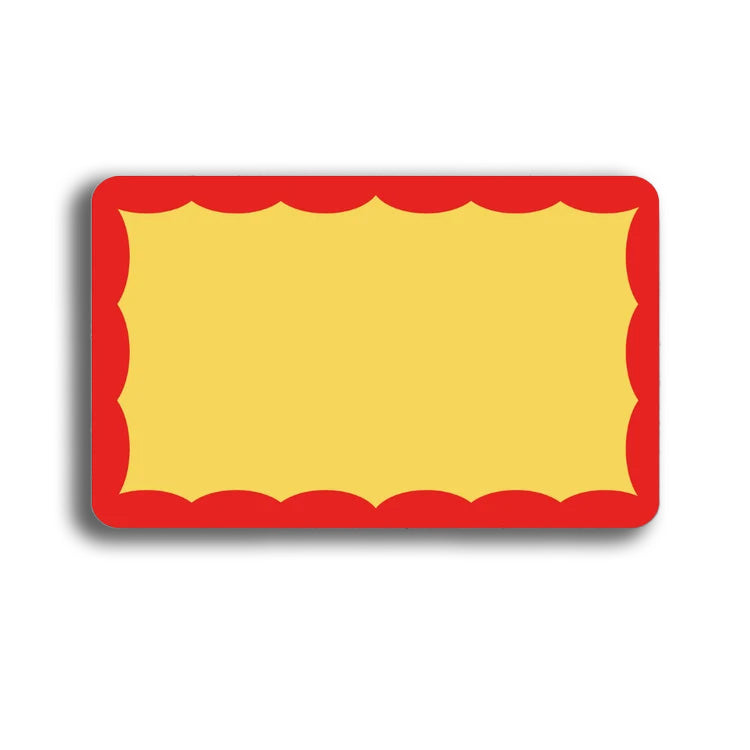 High Tack Stickers - Classic Wavy