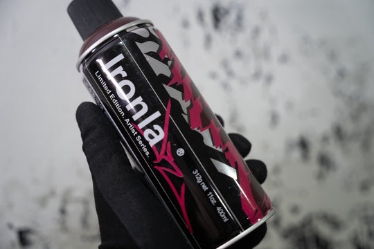 Ironlak Limited Edition Can - Sirm's Black Red