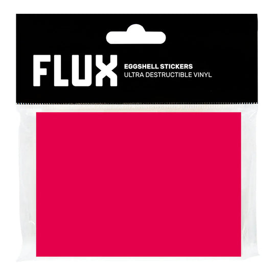 FLUX Eggshell Stickers - Magenta