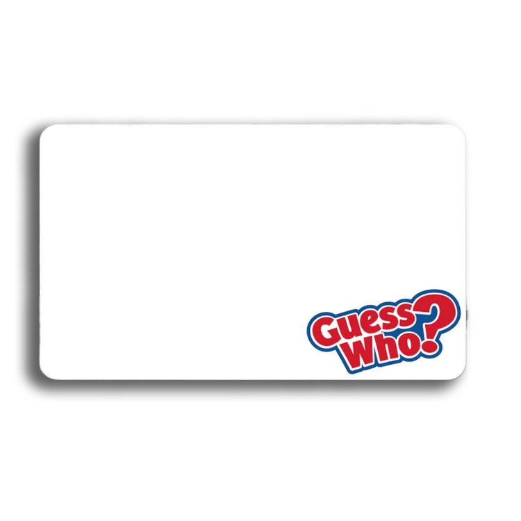 High Tack Stickers - Guess Who