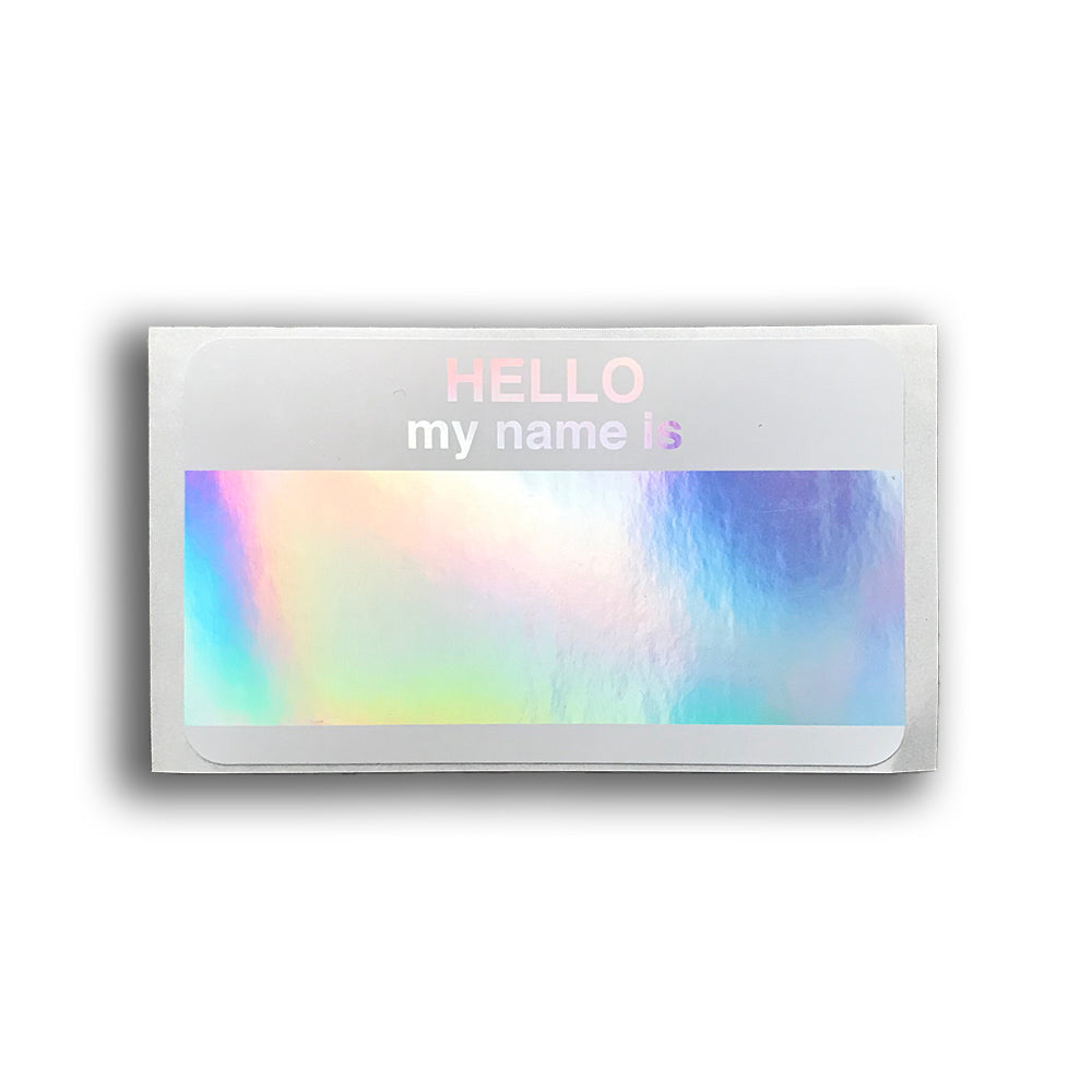 Super Tack Stickers - Hello Holographic